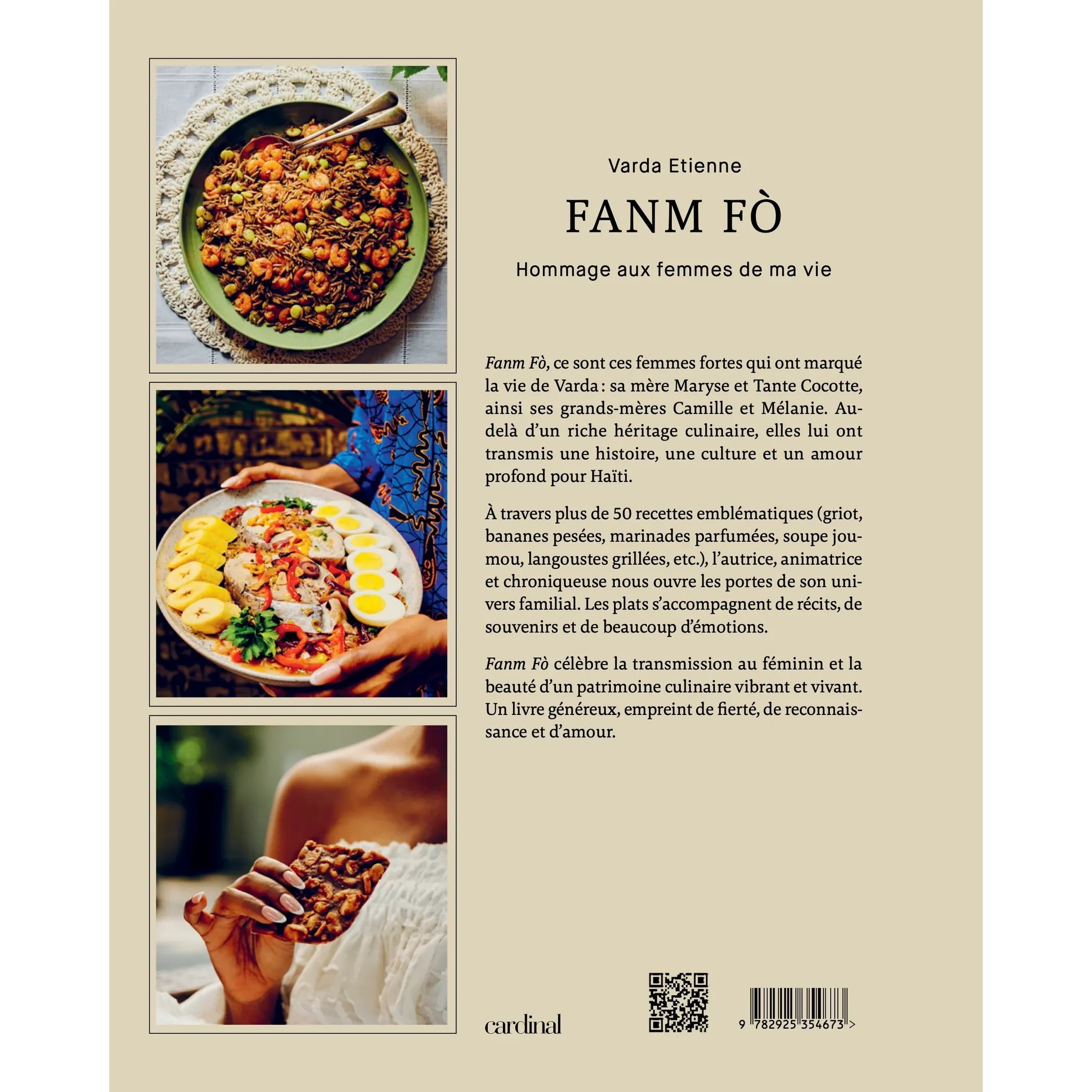 Fanm Fò - Cardinal Ed. - Livre de cuisine - - La Guilde Culinaire