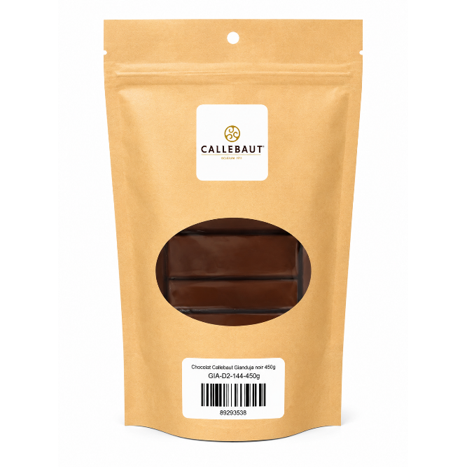 Callebault Gianduga Dark Chocolate 450g