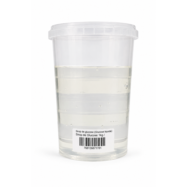 Sirop de glucose (Glucose liquide) 1 kg - La Guilde Culinaire - Produit moléculaire - Sirop de Glucose 1kg - La Guilde Culinaire