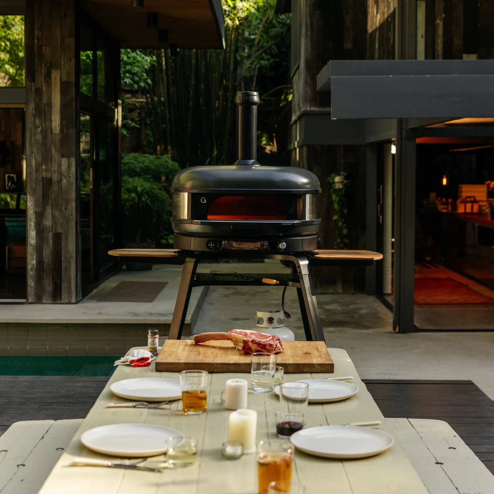 Four à pizza extérieur au gaz naturel Dome XL (Gen 2) - Gozney - Four à pizza - - La Guilde Culinaire