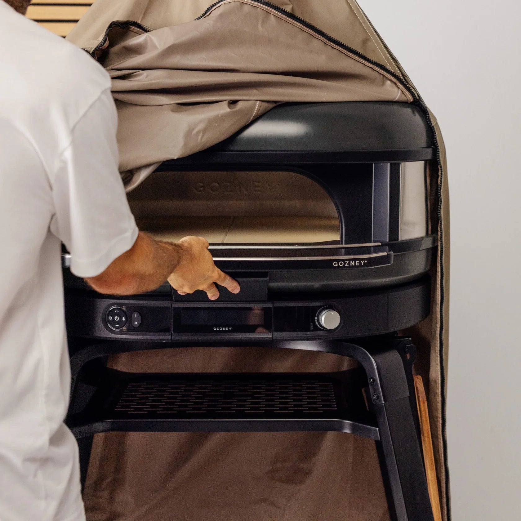 Housse en complète longueur pour Dome (Gen 2) et Dome XL (Gen 2) - Gozney - Housse pour four à pizza - - La Guilde Culinaire
