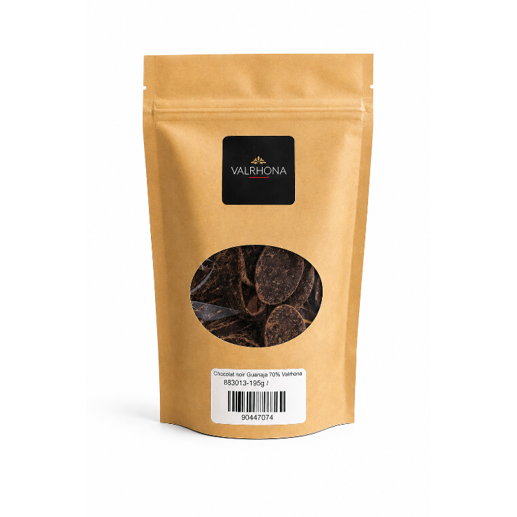 Chocolat noir Guanaja 70% Valrhona 195 g / 0.43 lbs - Valrhona - Chocolat noir - 883013-195g - La Guilde Culinaire