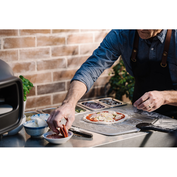 Pelle à pizza perforée en aluminium - Everdure ! - Everdure - Pelle à pizza - - La Guilde Culinaire