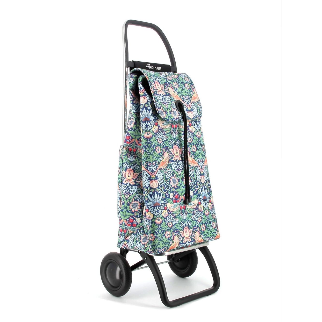Chariot I-Max William Morris 2 Roues Fraise - Rolser - Sac à épicerie - IMX508STR - La Guilde Culinaire