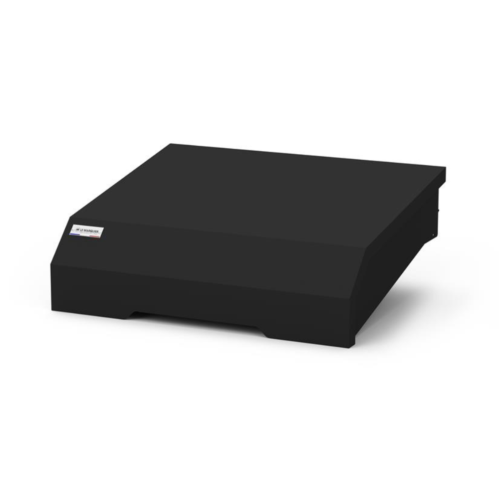 Couvercle 60 Pure/Amalia Inox  - Le Marquier Noir   - Le Marquier - Couvercle de protection - CO60E13V3 - La Guilde Culinaire