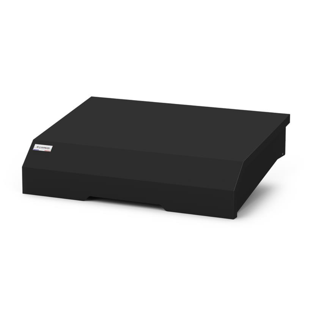 Couvercle 75 Pure/Amalia Inox - Le Marquier Noir   - Le Marquier - Couvercle de protection - CO75E13V3 - La Guilde Culinaire