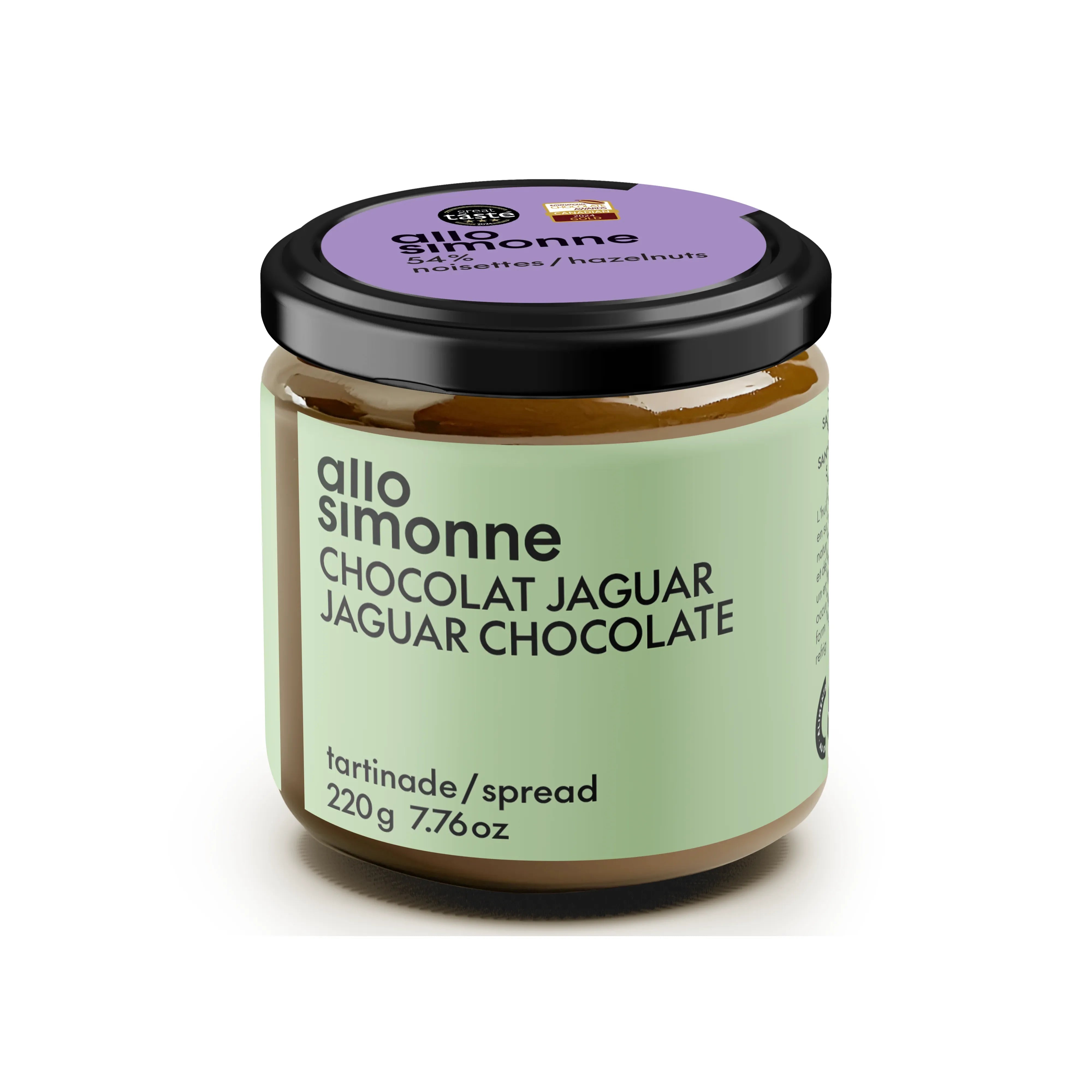 Tartinade Noisettes & Chocolat Jaguar - Allo Simonne - Tartinade - - La Guilde Culinaire