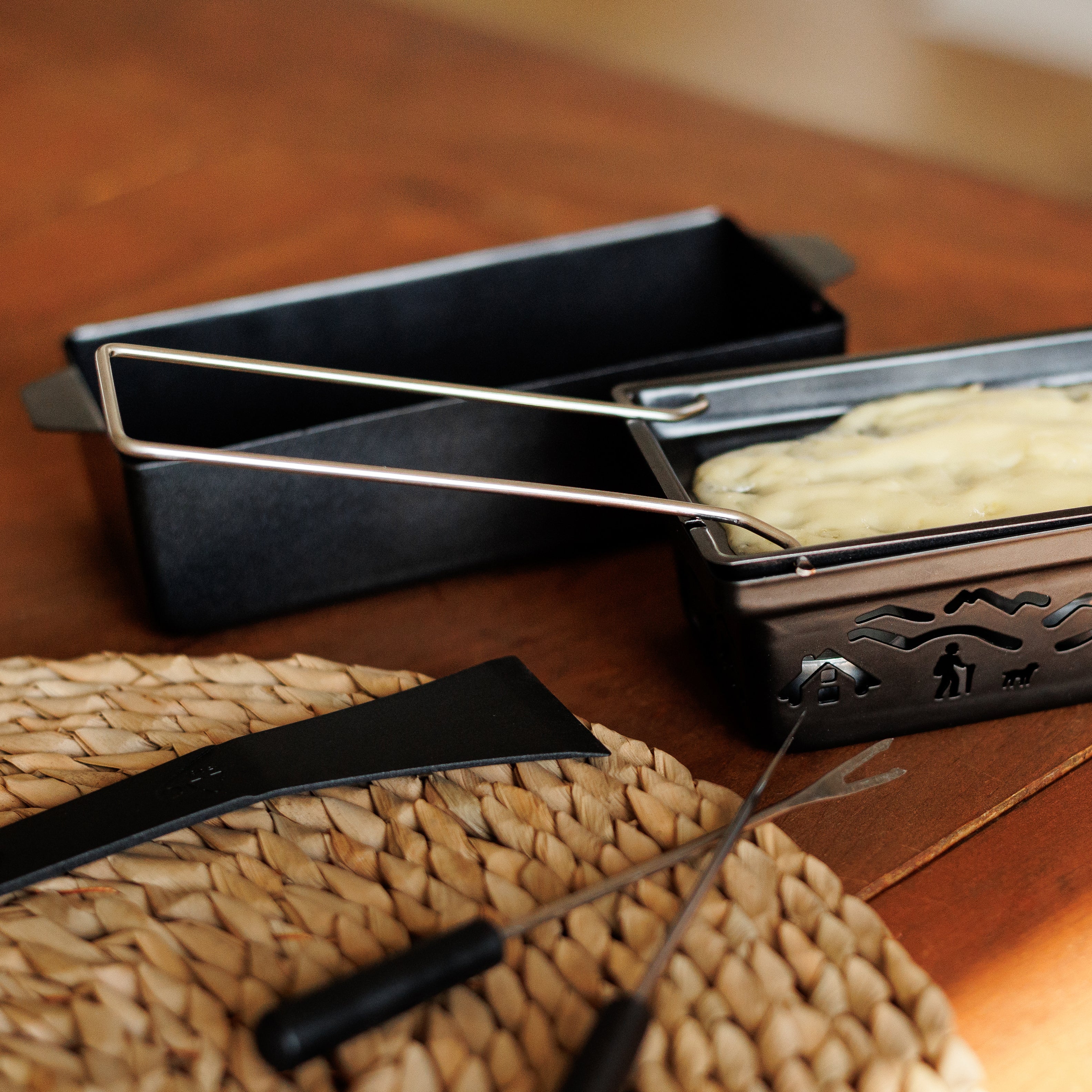 Set de raclette et fondue portable, Swissmar - Swissmar - Appareil à raclette - - La Guilde Culinaire