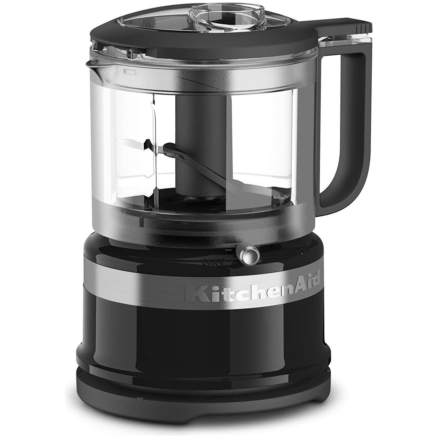 Mini hachoir de 3,5 tasses Noir Onyx - Kitchenaid - Robot mélangeur - KFC3516OB - La Guilde Culinaire
