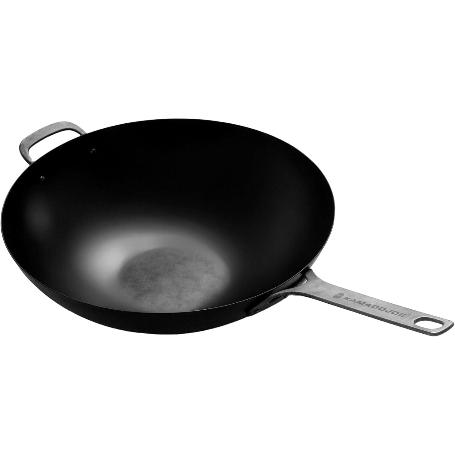 Wok en acier ordinaire Karbon Steel - KamadoJoe    - Kamado Joe - Wok -  - La Guilde Culinaire