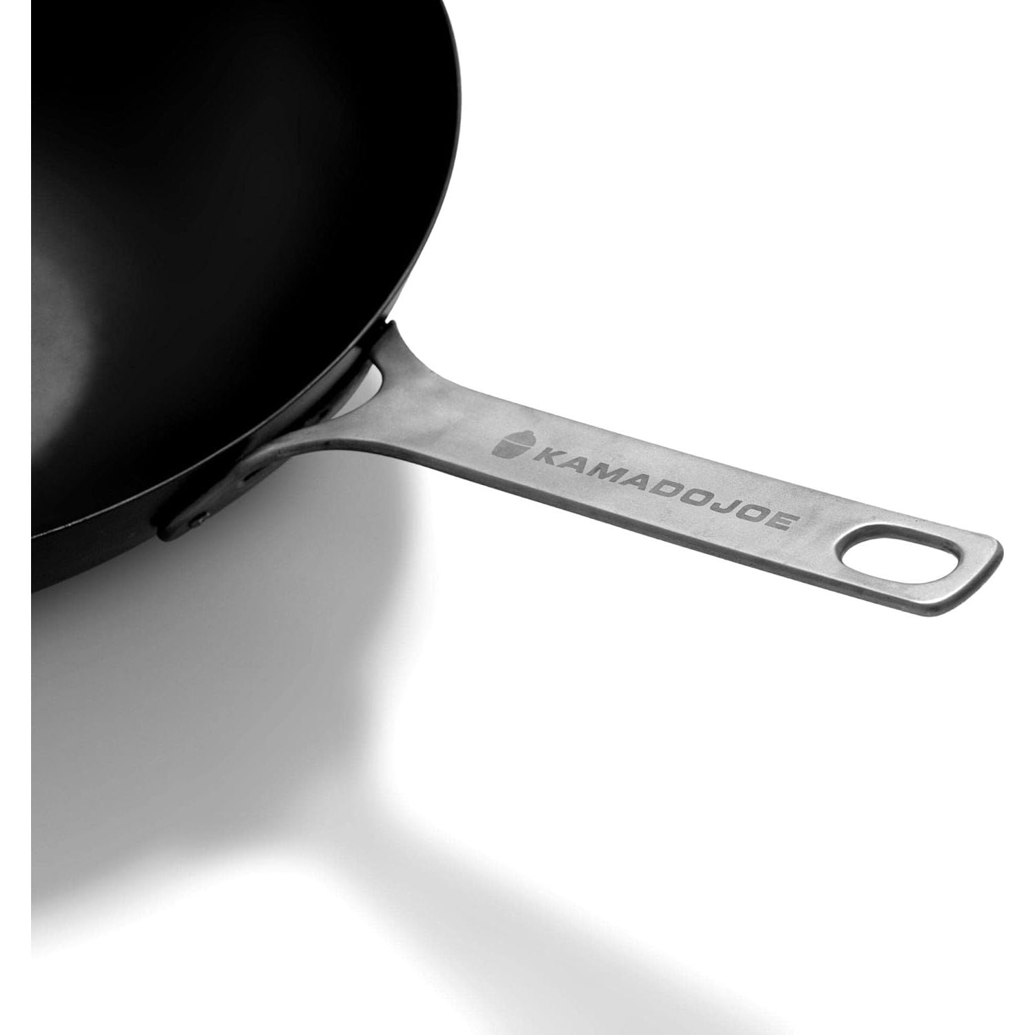 Wok en acier ordinaire Karbon Steel - KamadoJoe    - Kamado Joe - Wok -  - La Guilde Culinaire