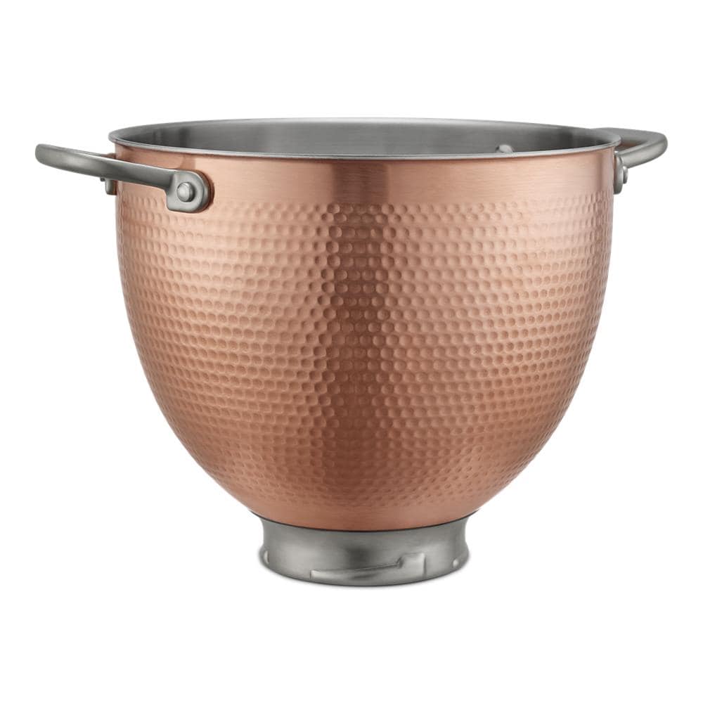 Bol en cuivre martelé de 5 pintes, KitchenAid - Kitchenaid - Bol batteur sur socle - - La Guilde Culinaire