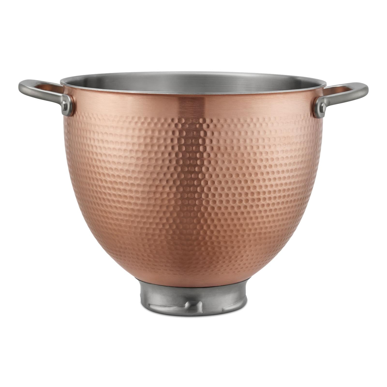 Bol en cuivre martelé de 5 pintes, KitchenAid - Kitchenaid - Bol batteur sur socle - - La Guilde Culinaire