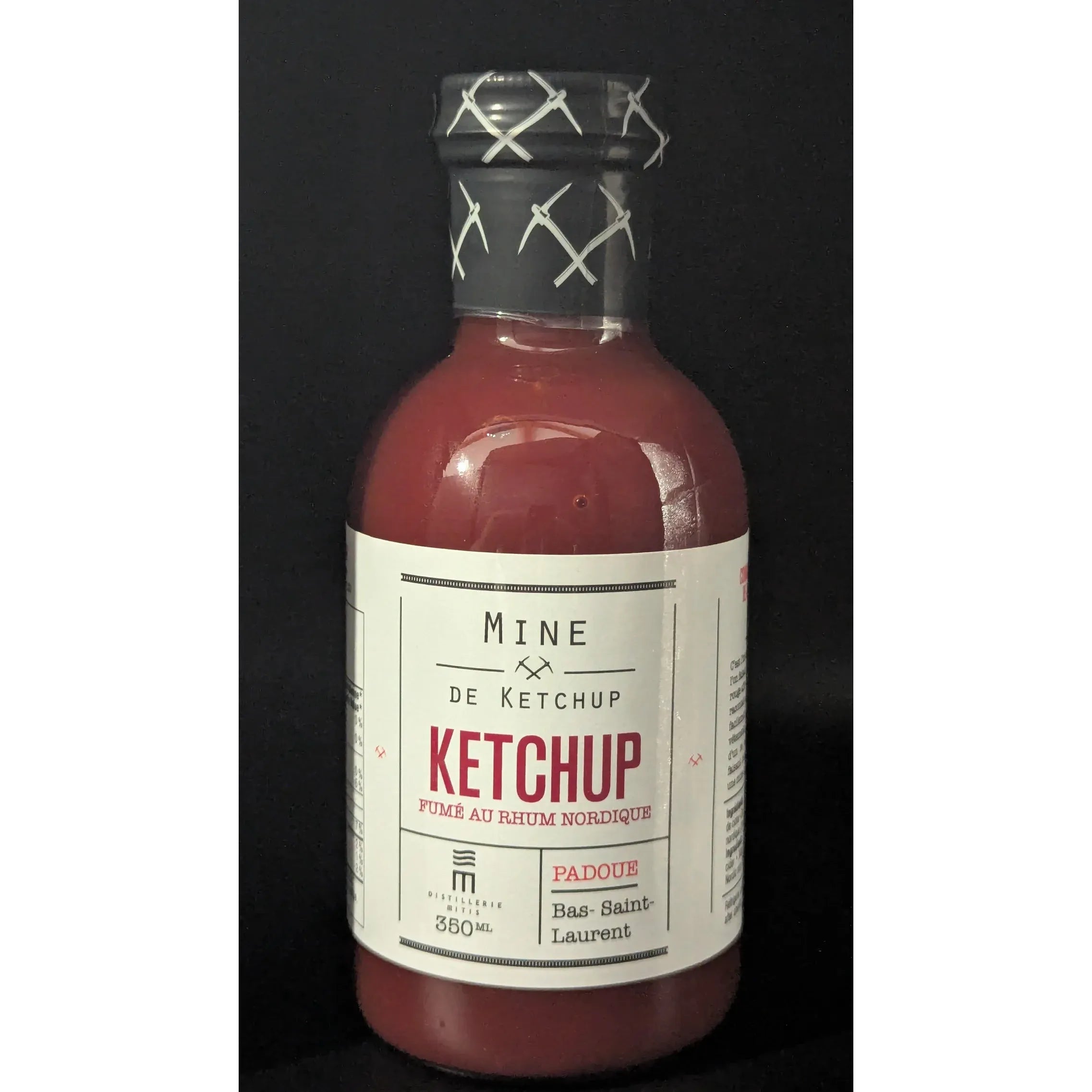 Ketchup fumé au rhum nordique - Mine de Ketchup - Condiment - - La Guilde Culinaire