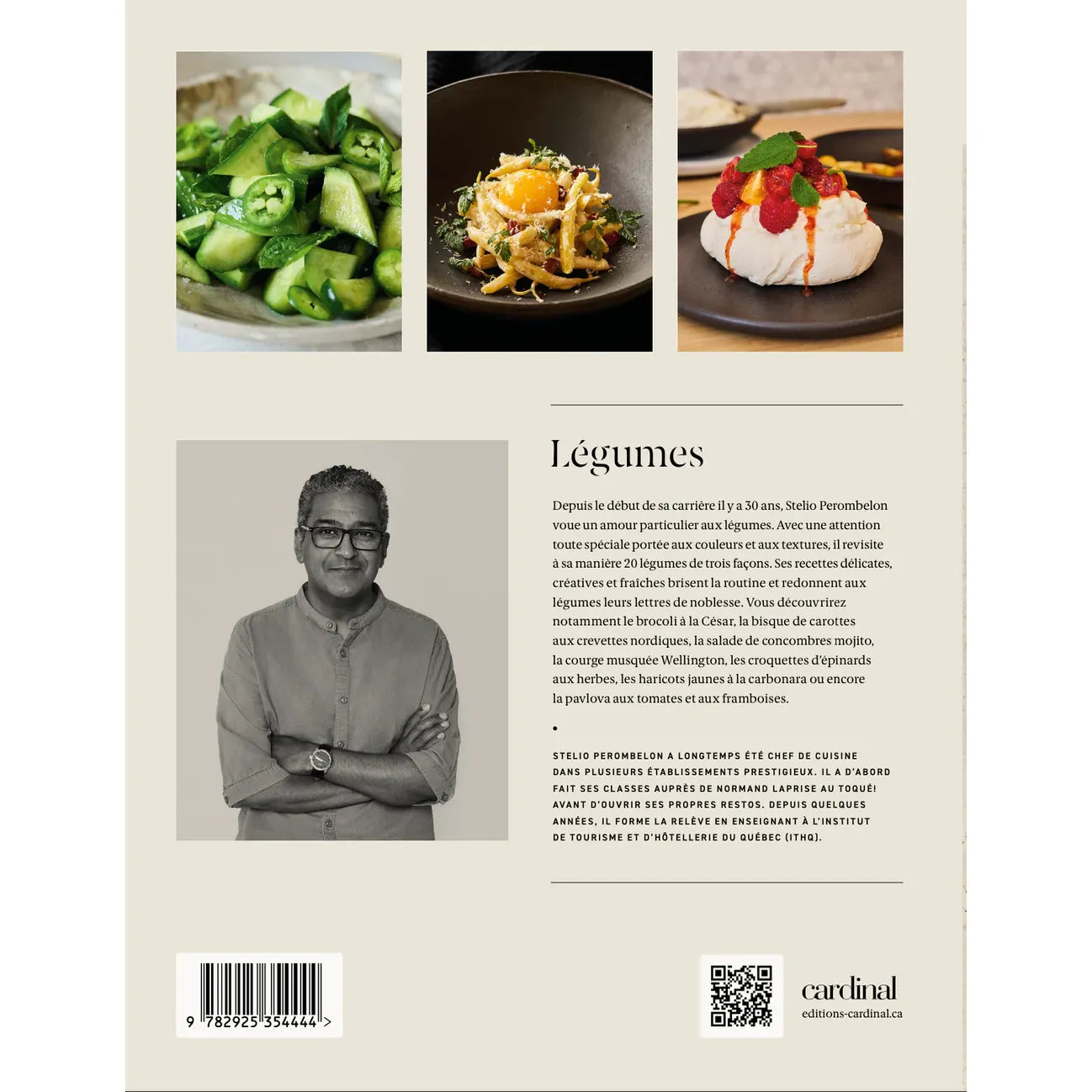 Légumes — Recettes créatives et délicates - Cardinal Ed. - Livre de cuisine - - La Guilde Culinaire