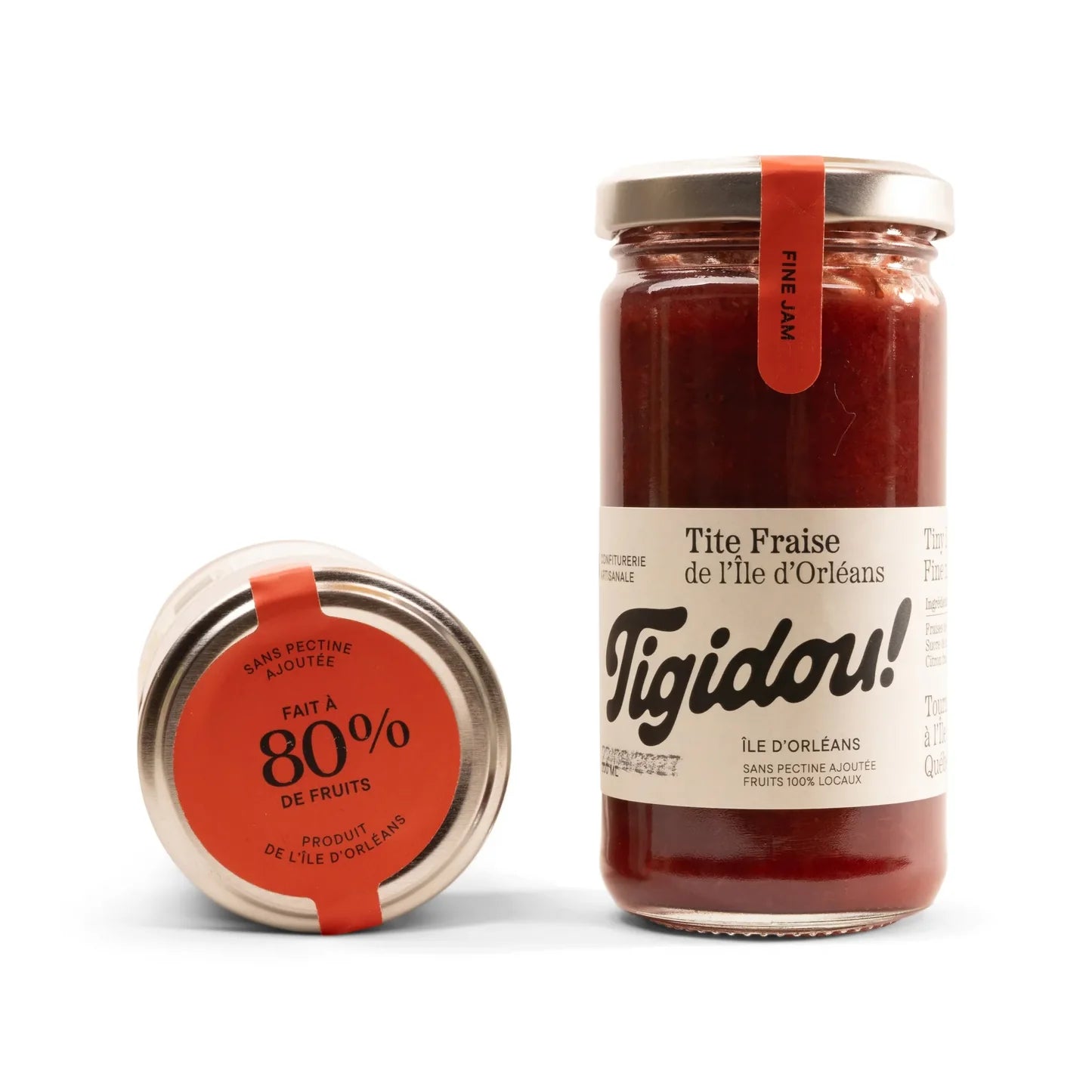 Confiture Tite Fraise de l'île - Tigidou - Confiture - - La Guilde Culinaire