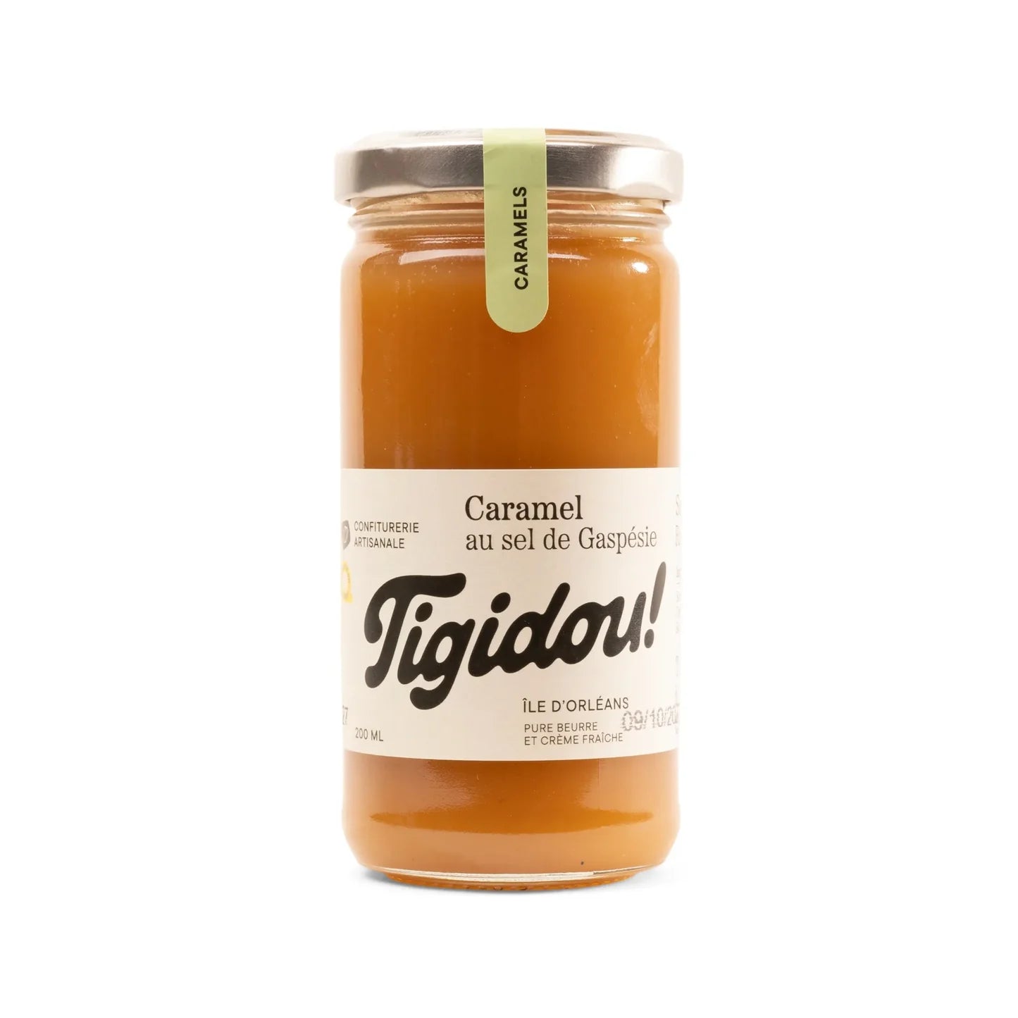 Caramel au sel de Gaspésie - Tigidou - Confiture - - La Guilde Culinaire