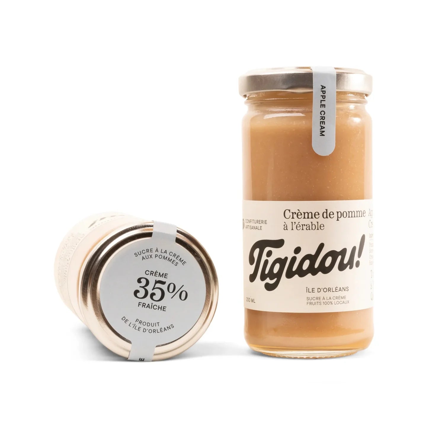 Crème de Pomme Érable - Tigidou - Confiture - - La Guilde Culinaire