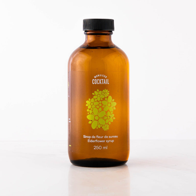 Sirop de fleur de sureau - 250ml    - Monsieur Cocktail - Sirop -  - La Guilde Culinaire