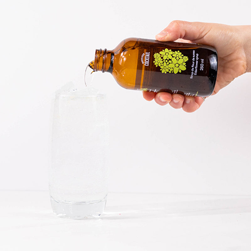 Sirop de fleur de sureau - 250ml    - Monsieur Cocktail - Sirop -  - La Guilde Culinaire