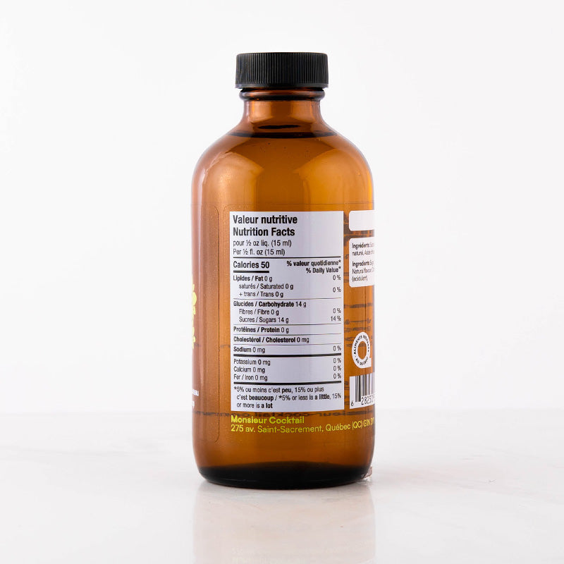 Sirop de fleur de sureau - 250ml    - Monsieur Cocktail - Sirop -  - La Guilde Culinaire