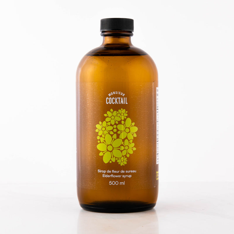 Sirop de fleur de sureau - 250ml    - Monsieur Cocktail - Sirop -  - La Guilde Culinaire