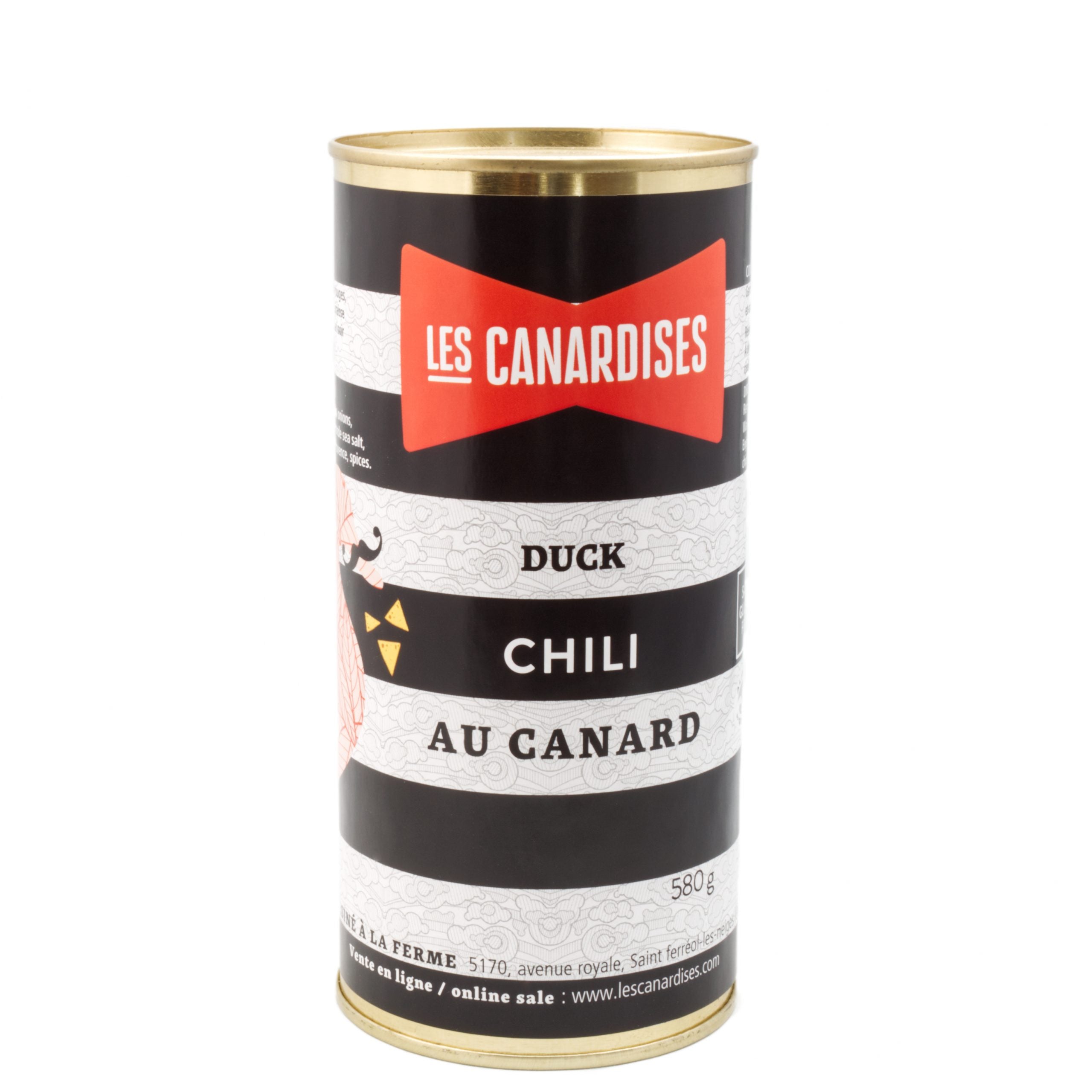 CHILI au Canard - 600g    - Les Canardises - Pâté -  - La Guilde Culinaire