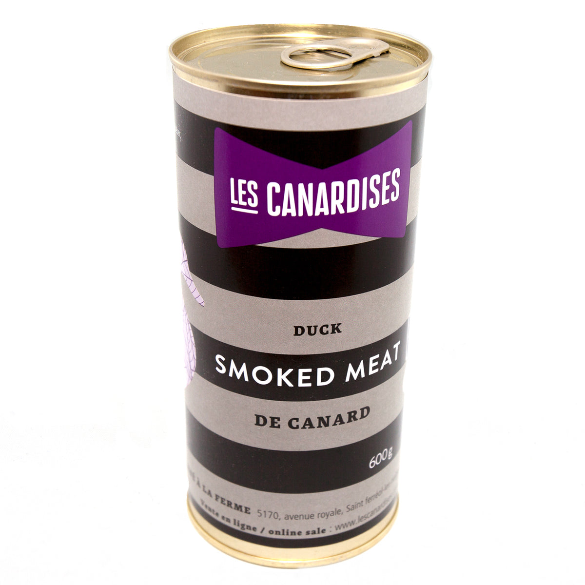 SMOKED MEAT de canard - 600g    - Les Canardises - Pâté -  - La Guilde Culinaire