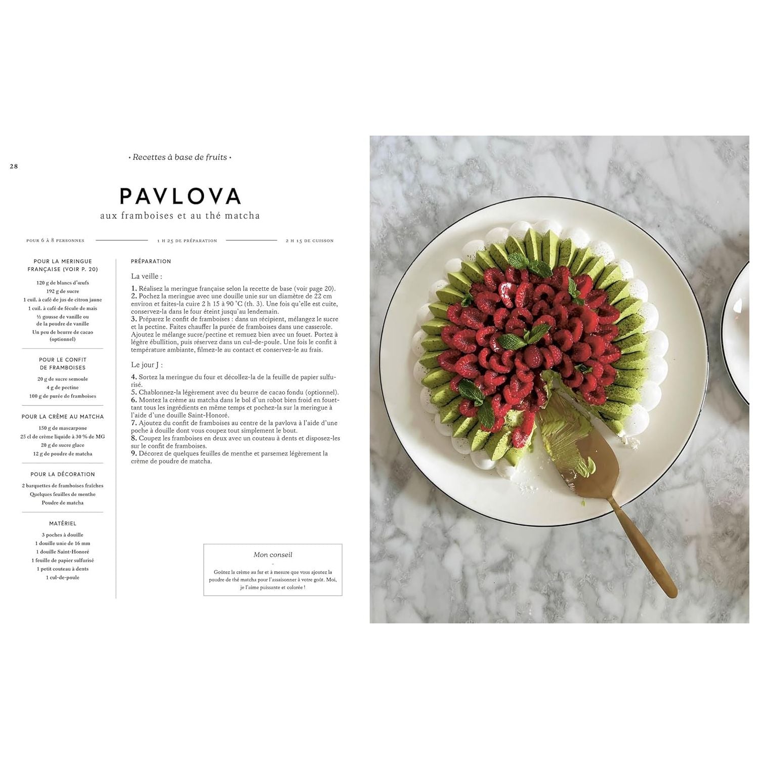 Pavlovas : 40 recettes croquantes et leurs techniques infaillibles    - Hachette Ed. - Livre de cuisine -  - La Guilde Culinaire