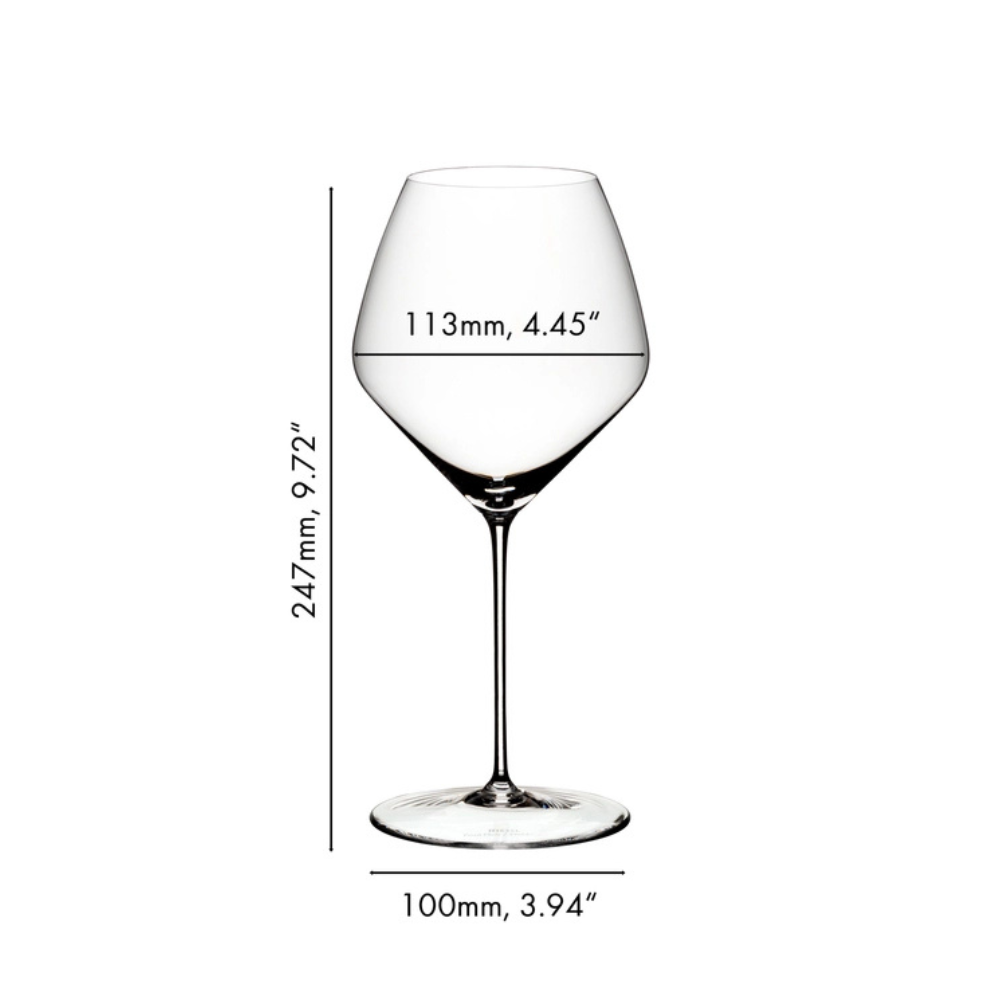 Riedel Veloce verre à pinot Noir/Nebbiolo (4 au prix de 3) - Riedel - Verre à vin - - La Guilde Culinaire