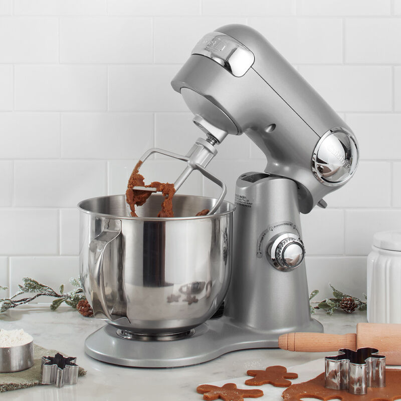 Batteur sur socle 5,5 pintes (5,2 l) Precision Master - Argent - Cuisinart - Batteur sur socle - - La Guilde Culinaire
