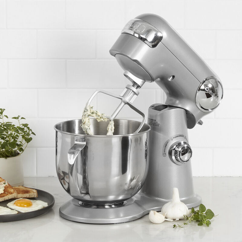 Batteur sur socle 5,5 pintes (5,2 l) Precision Master - Argent - Cuisinart - Batteur sur socle - - La Guilde Culinaire