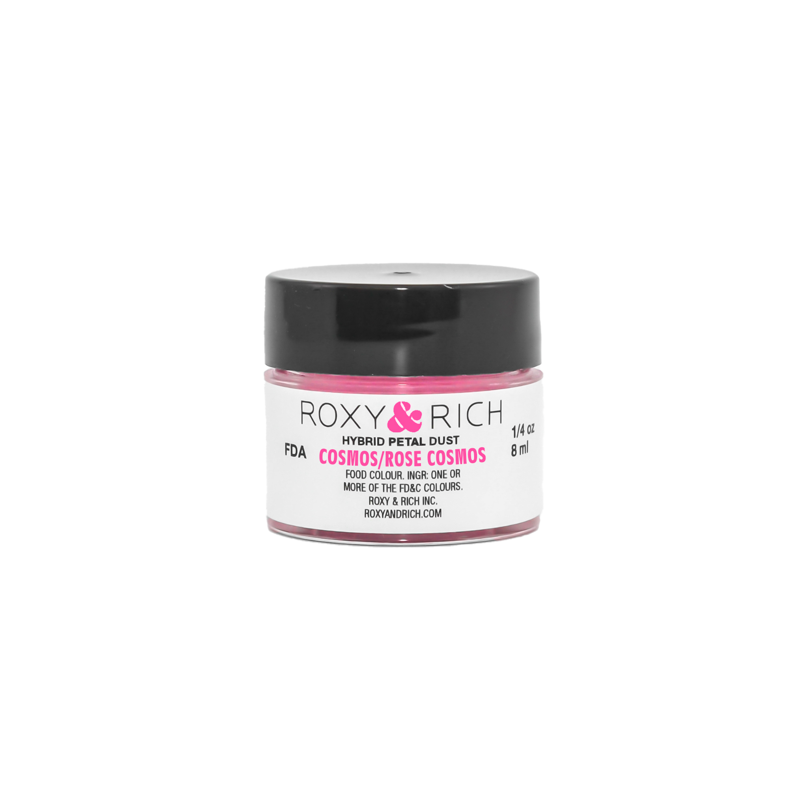 Poudres hybrides pour Pétales Rose Cosmos 7g/ 1/4 oz - Roxy & Rich - Poudres Hybrides Pétales - T2-062 - La Guilde Culinaire