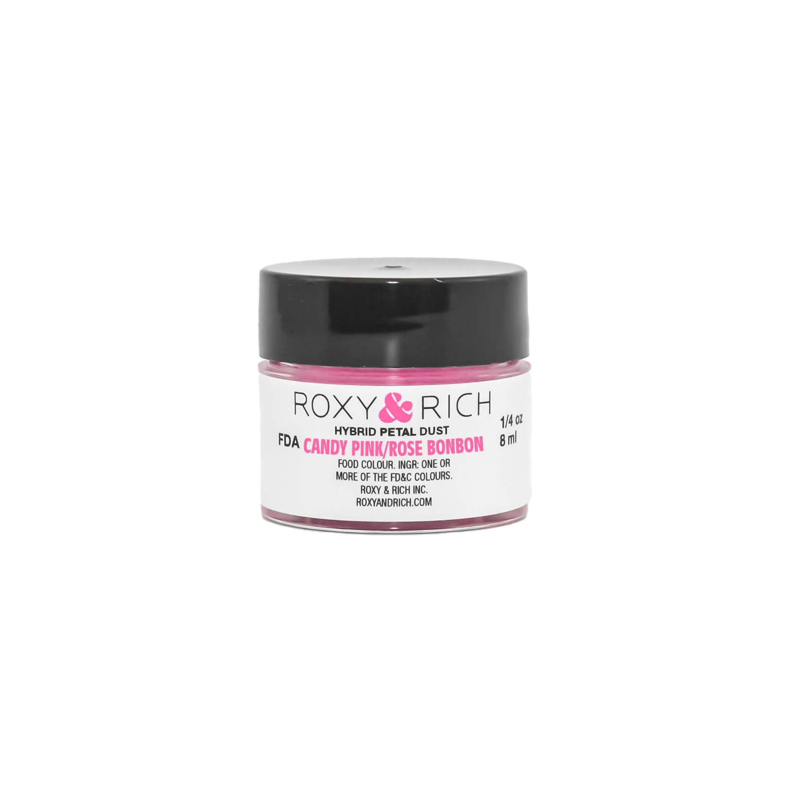 Poudres hybrides pour Pétales Rose Bonbon 7g/ 1/4 oz - Roxy & Rich - Poudres Hybrides Pétales - T2-110 - La Guilde Culinaire