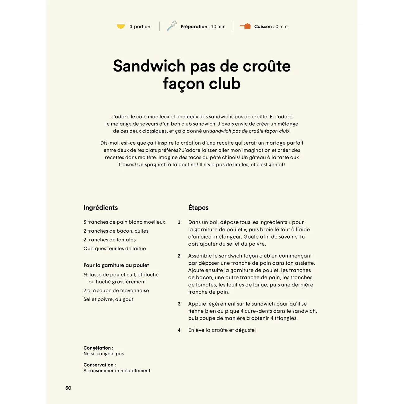 Trois fois par jour : Tes premières recettes ! - Cardinal Ed. - Livre de cuisine - - La Guilde Culinaire