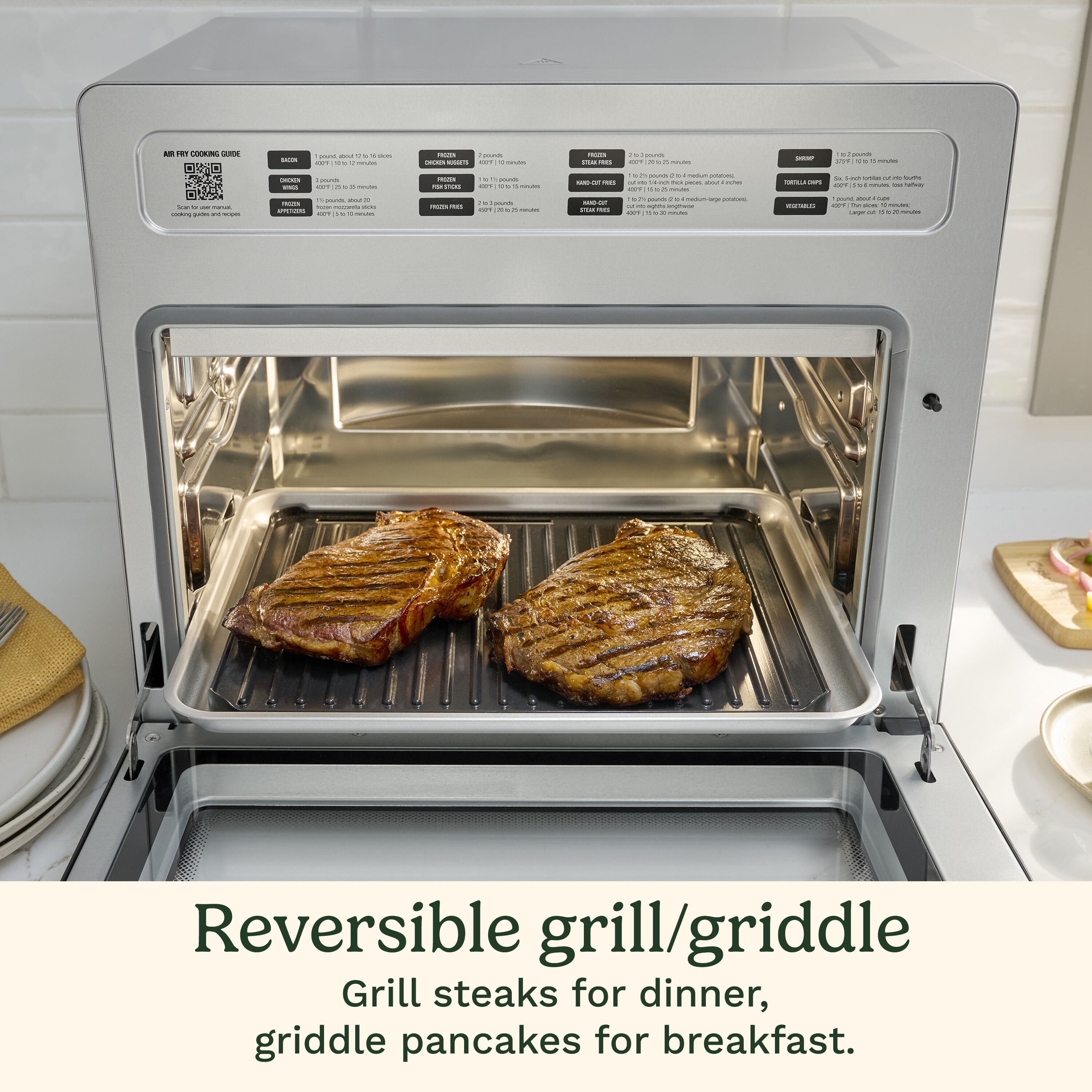 Four numérique 15-en-1 extra-large avec friteuse à air - Cuisinart - Air fryer - - La Guilde Culinaire