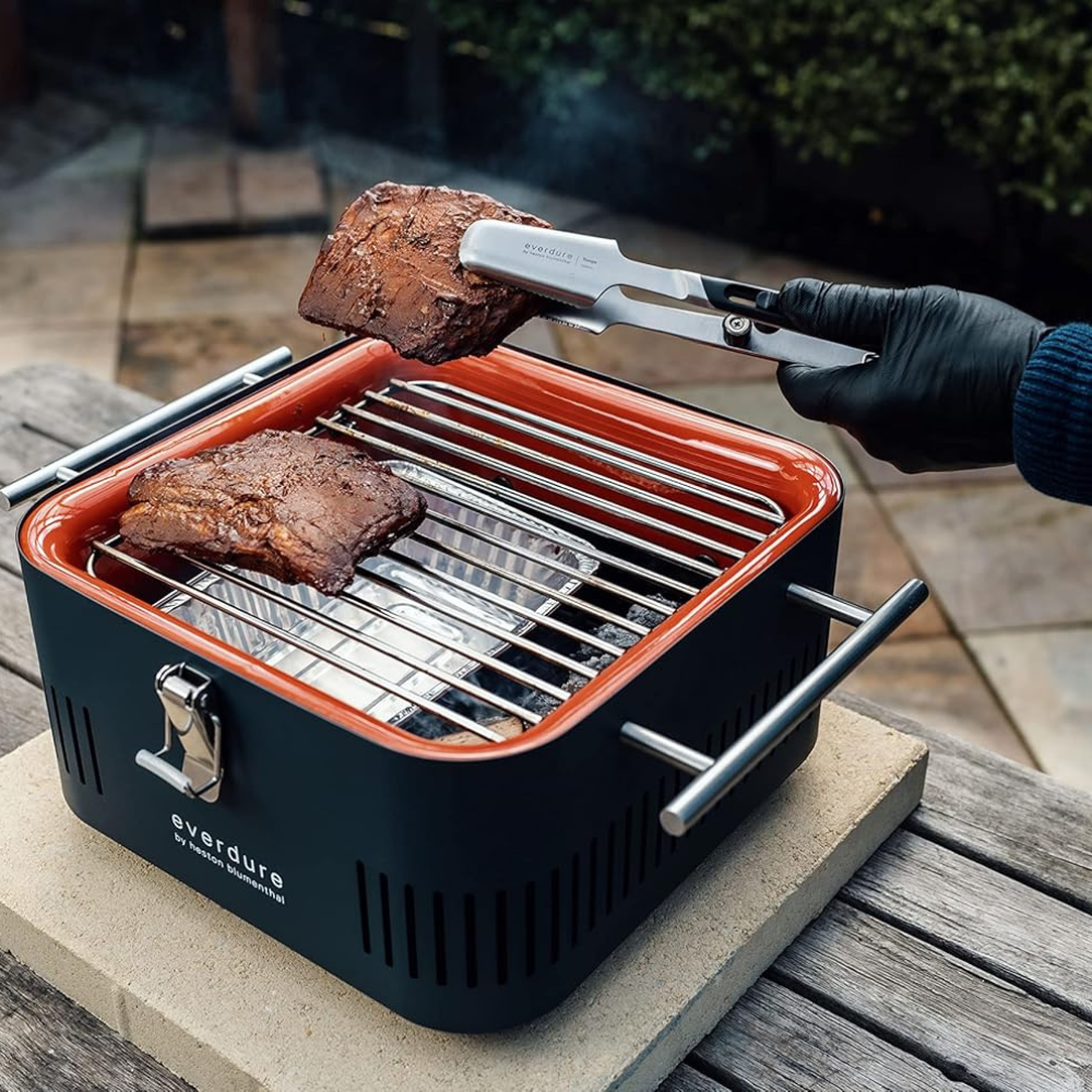 Trousse d’outils haut de gamme, Pince et Spatule - Moyenne - Everdure - Accessoire pour BBQ - - La Guilde Culinaire