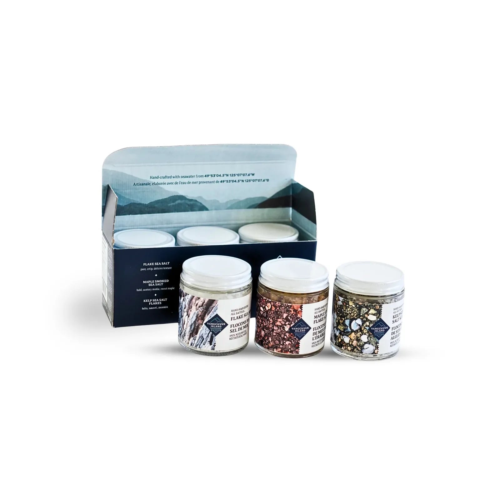 La Collection du vrai Nord - VANCOUVER ISLAND SEA SALT - Sel - - La Guilde Culinaire