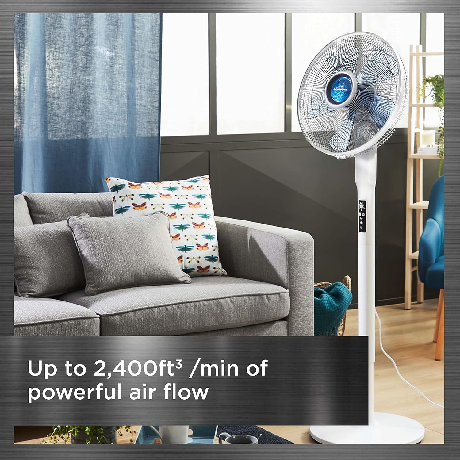Ventilateur sur pied Turbo Silence Extreme+ 16" - Rowenta    - Rowenta - Ventilateur -  - La Guilde Culinaire