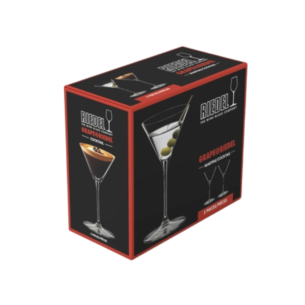 Verre à Martini/Cocktail GRAPE (Boîte de 2) - Riedel - Verre à cocktail - - La Guilde Culinaire