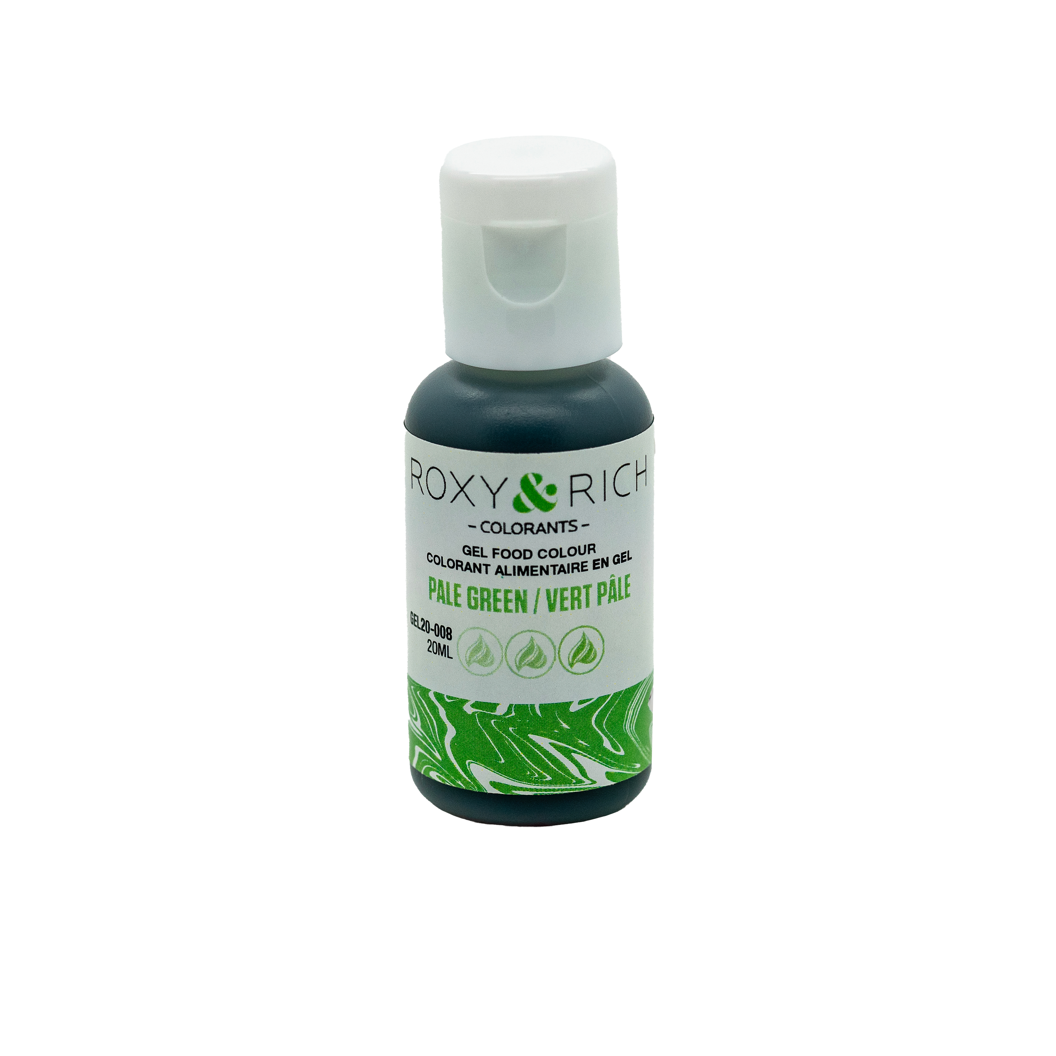 Gel colorant - Vert Pâle (20ml) - Roxy & Rich - Colorant alimentaire - - La Guilde Culinaire