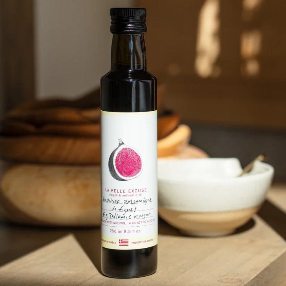 Vinaigre balsamique de figues 250 ml - La Belle Excuse - Vinaigre - - La Guilde Culinaire