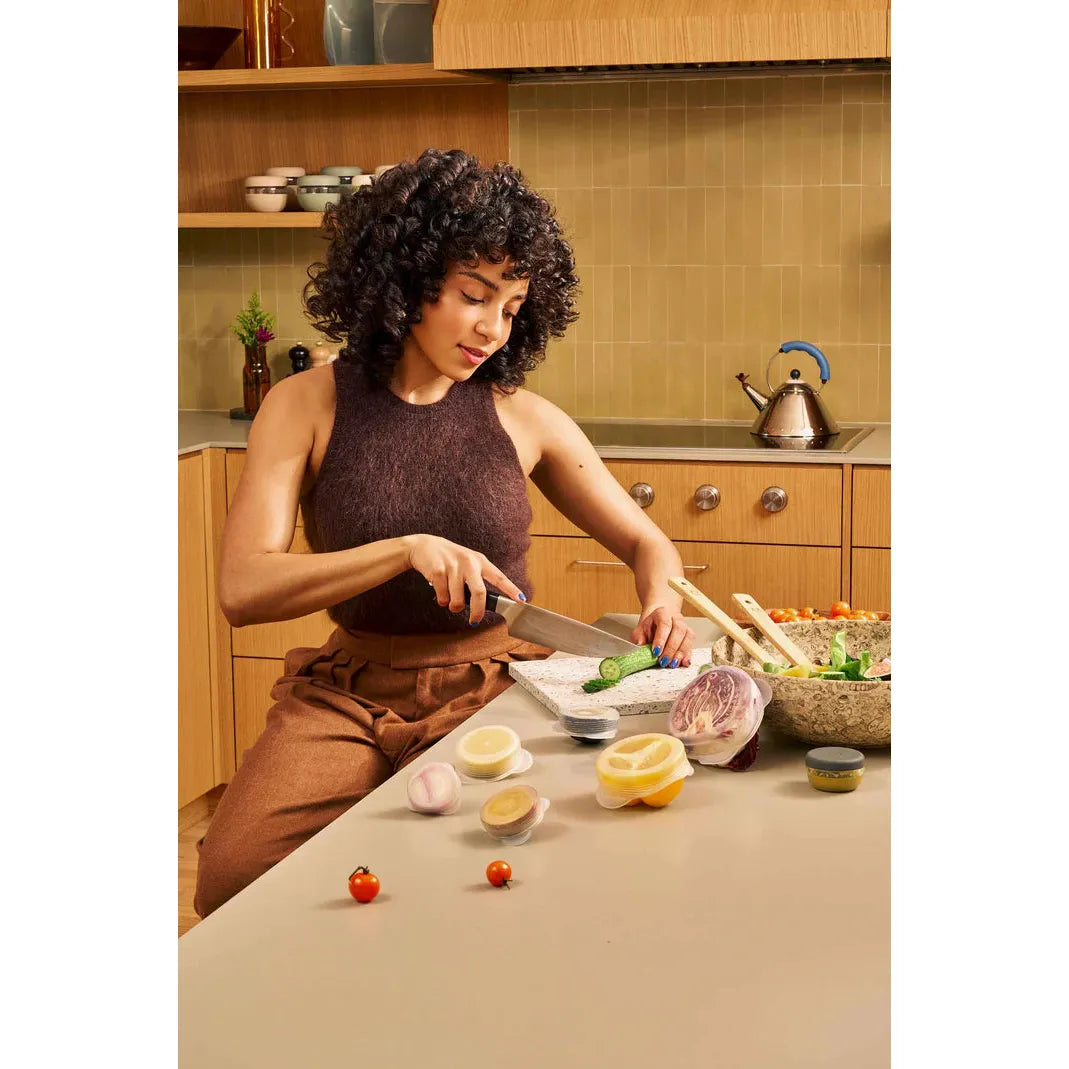 Couvercles pour fruits et légumes en silicone    - W&P - Couvercle silicone -  - La Guilde Culinaire