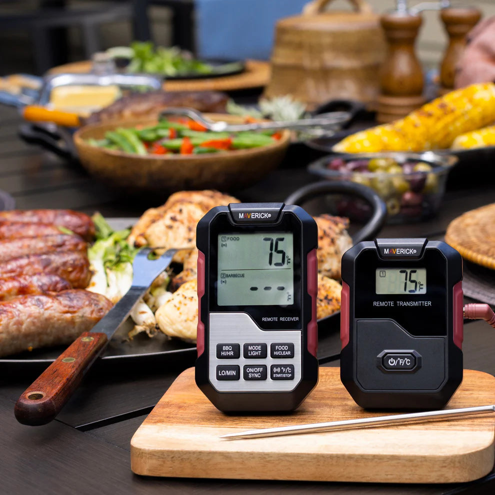 Thermomètre et minuteur sans fil professionnel à portée étendue, double sonde - Maverick - Thermomètre de cuisson - - La Guilde Culinaire