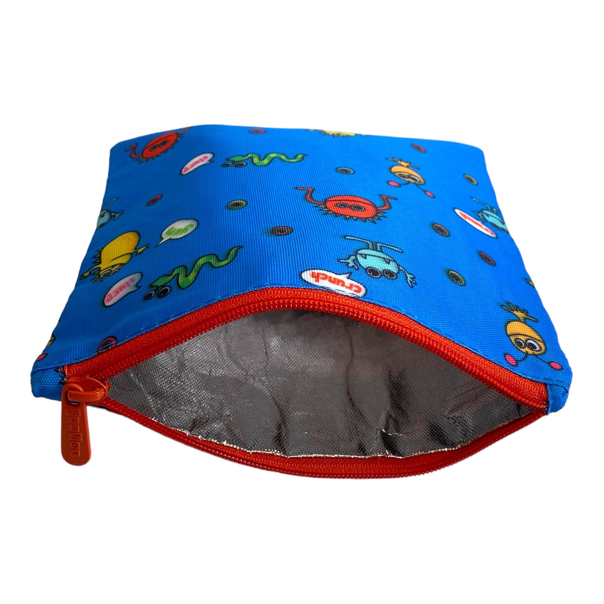 Lot de 2 sacs à sandwich réutilisables - Requin pacifique et monstres - Yumbox - Boîte à repas - - La Guilde Culinaire
