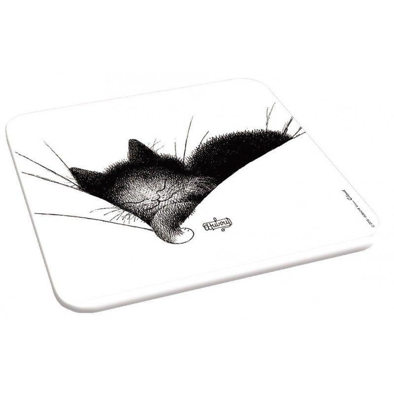 6 dessous de verres Assortiment de chats 1 - Chats Dubout - Editions Clouet - Dessous de verre - - La Guilde Culinaire