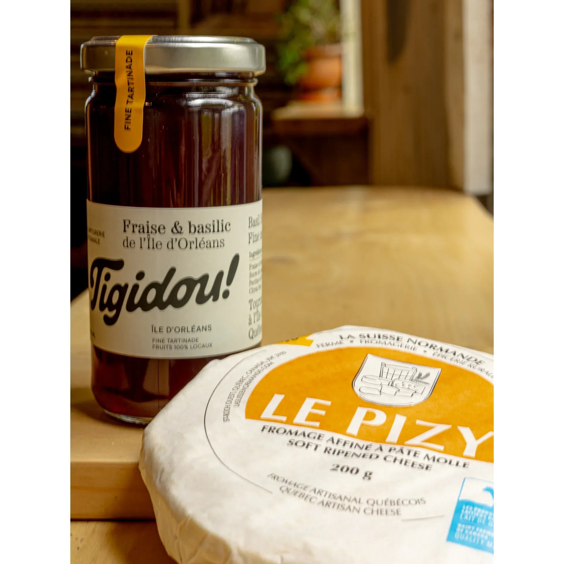 Gelée Fraise d'été et Basilic frais - Tigidou - Confiture - - La Guilde Culinaire