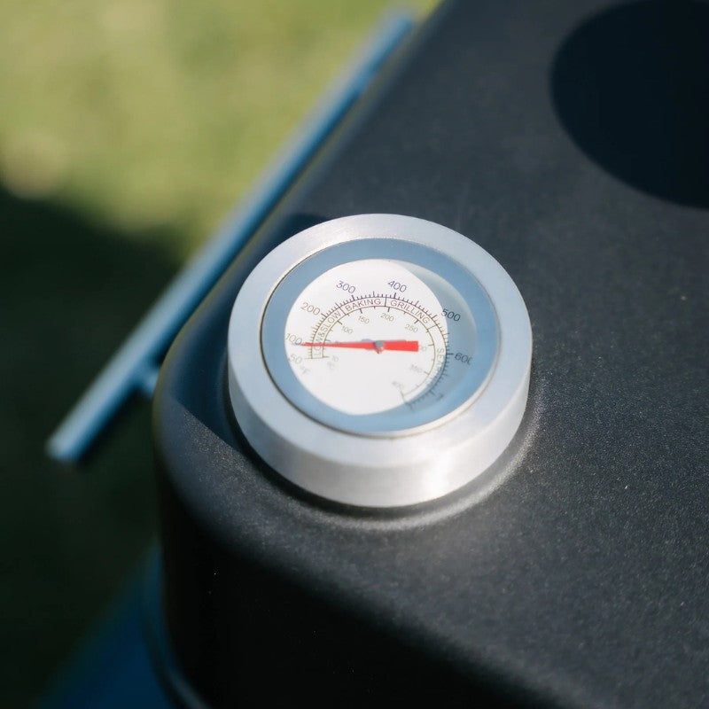 Barbecue à gaz portable Everdure Cube Proflame 360 avec hotte de cuisson – Noir mat - Everdure - BBQ - - La Guilde Culinaire