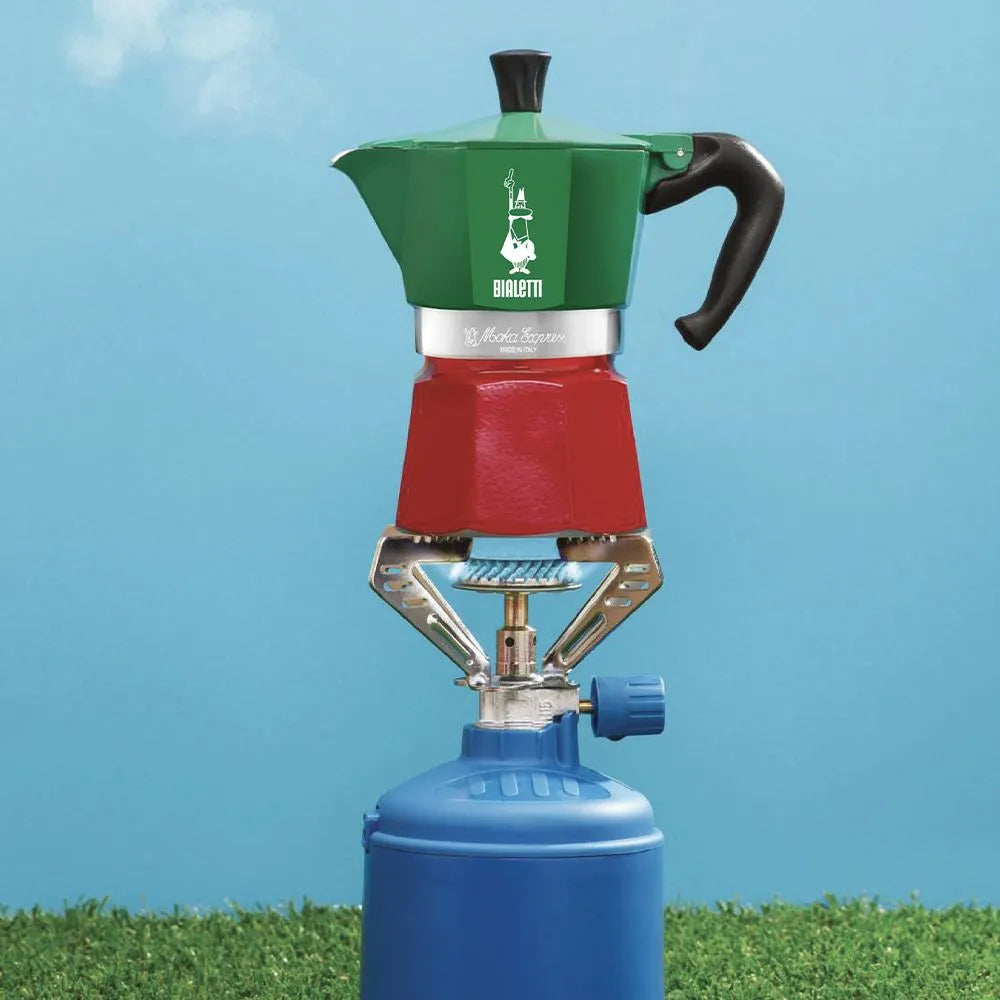 Bialetti Moka Express  Tricolore    - Bialetti - Cafetière italienne -  - La Guilde Culinaire