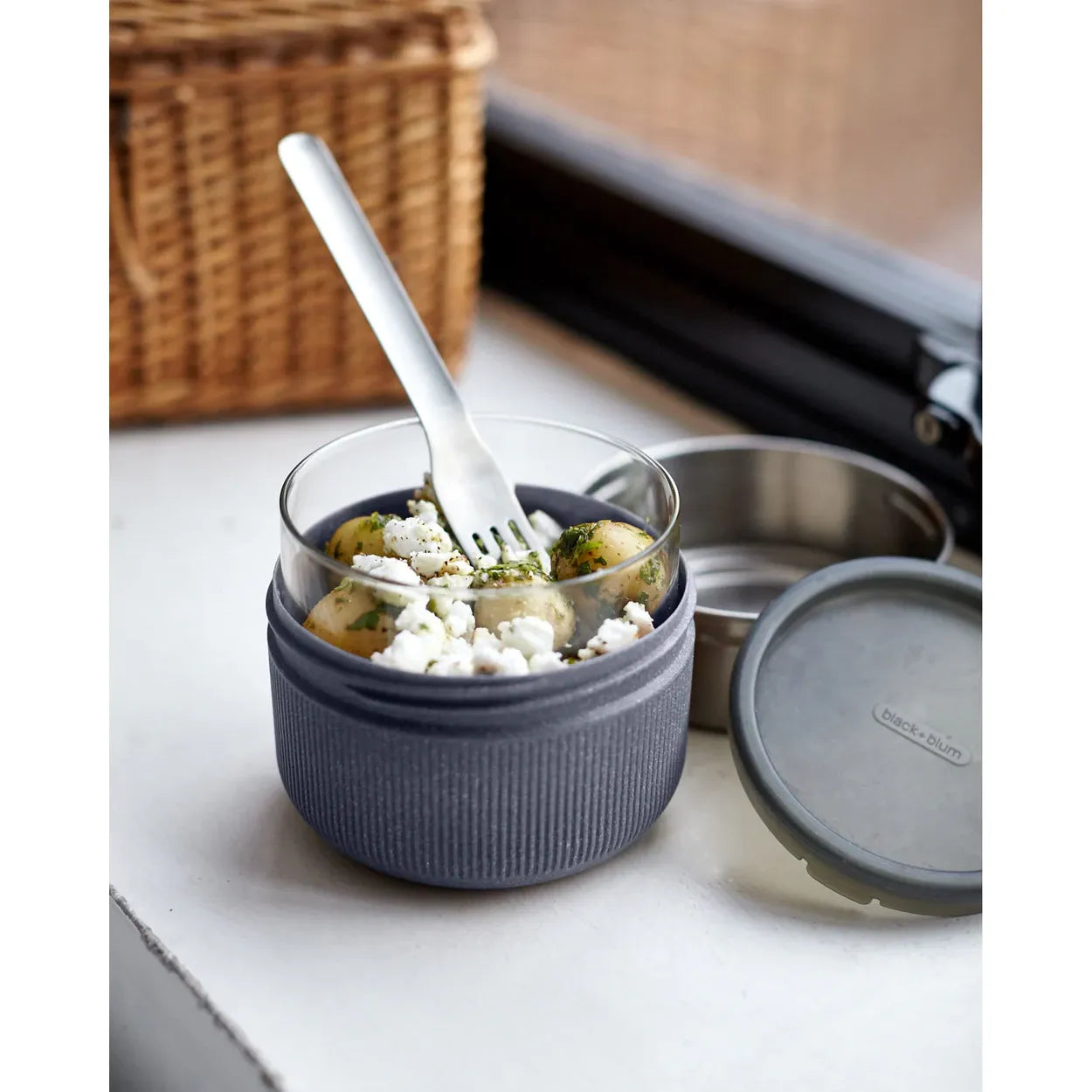 Pot-repas en verre - Black + Blum London - Boîte à repas - - La Guilde Culinaire